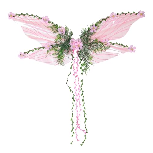 Schmetterlingsflügel mit 3D - und Blättern , Feenflügel Kinder, Dress -up -Requisiten, Kostümzubehör für Mädchen Frauen Fantasy -Konvention Ereignisbühne Auftritt Schmetterlingsflügel mit 3D - und Blättern , Feenflügel Kinder, Dress -up -Requisiten, Kostümzubehör für Mädchen Frauen Fantasy -Konvention Ereignisbühne Auftritt von Dtaigou