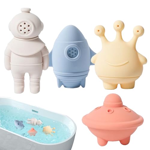 Badespielzeug | Silikon Badespielzeug Für Babys | Abnehmbare Füllaccessoires Für Badewanne Dusche Reise Outdoor Party Geburtstag Ostern Badespielzeug | Silikon Badespielzeug Für Babys | Abnehmbare Füllaccessoires Für Badewanne Dusche Reise Outdoor Party Geburtstag Ostern von Dubbulon
