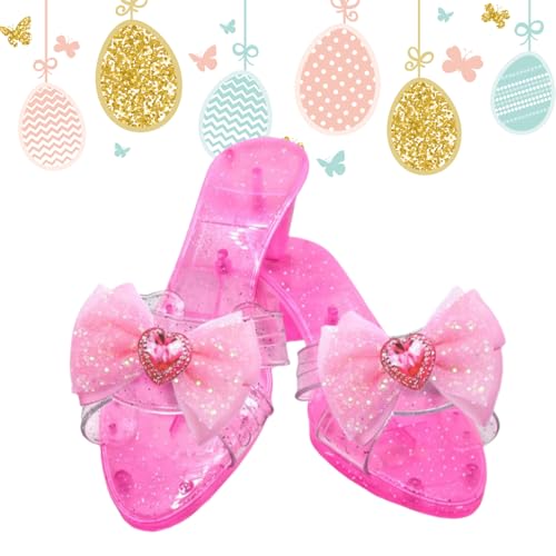 Dubbulon Prinzessinnenschuhe für Kleine Mädchen | Cosplay Requisite High Heels | Kostüm Absätze Für Kostümbegeisterte Bühne Familienfotos Feiertagsveranstalter Maskenbälle Dubbulon Prinzessinnenschuhe für Kleine Mädchen | Cosplay Requisite High Heels | Kostüm Absätze Für Kostümbegeisterte Bühne Familienfotos Feiertagsveranstalter Maskenbälle von Dubbulon