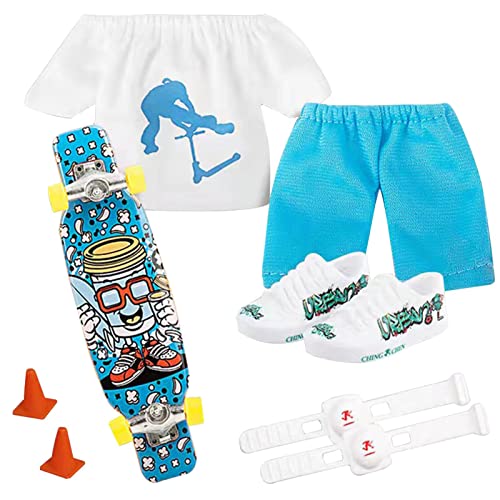 Dubbulon -Skateboards Finger - Fingerboard Finger Skateboards Spielzeug - Skateboard Fingerboards Fingerspielzeug, Geschenke für Kinder Kinder Finger Skater für Teenager Erwachsene Favor von Dubbulon