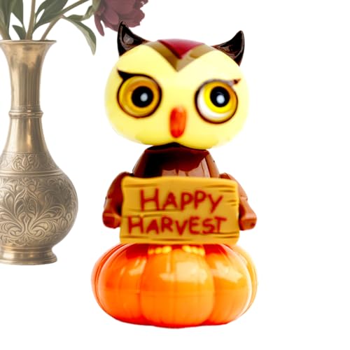 Dubbulon Solartanzfiguren - Halloween Eule Deko Für Auto - Tanzfigur Sammelfigur Gruselige Deko Für Schreibtisch Büro Fenster Halloween Party Zuhause Erwachsene Mädchen Dubbulon Solartanzfiguren - Halloween Eule Deko Für Auto - Tanzfigur Sammelfigur Gruselige Deko Für Schreibtisch Büro Fenster Halloween Party Zuhause Erwachsene Mädchen von Dubbulon