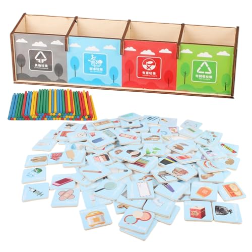 Mülltrennung Spielzeug,Lernspielzeug Zur Mülltrennung Und Umwelterziehung - Interaktives Kinderspielset Mit Erkennungskarten Für Geburtstage & Kinderfestaktivitäten Mülltrennung Spielzeug,Lernspielzeug Zur Mülltrennung Und Umwelterziehung - Interaktives Kinderspielset Mit Erkennungskarten Für Geburtstage & Kinderfestaktivitäten von Dubbulon
