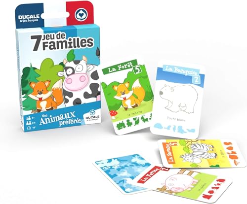 Ducale, le jeu français 10007392 Animals Carta Mundi France SARL, Muticolor von LA DUCALE