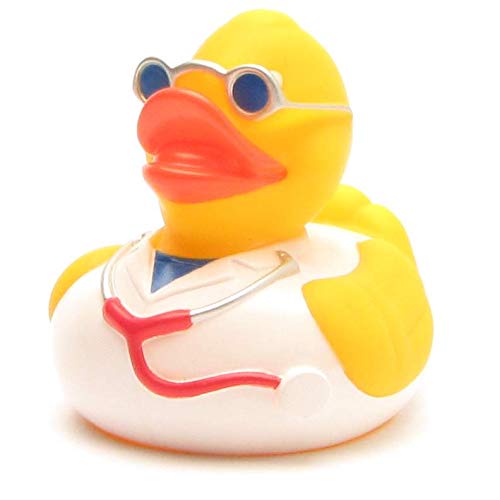 Badeente Arzt I Quietscheente I Duckshop I L: 8,5 cm von Duckshop