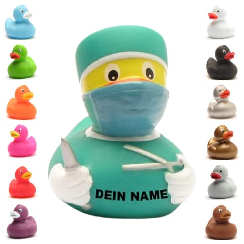 Badeente - personalisierbar (Chirurg Ente) von Duckshop