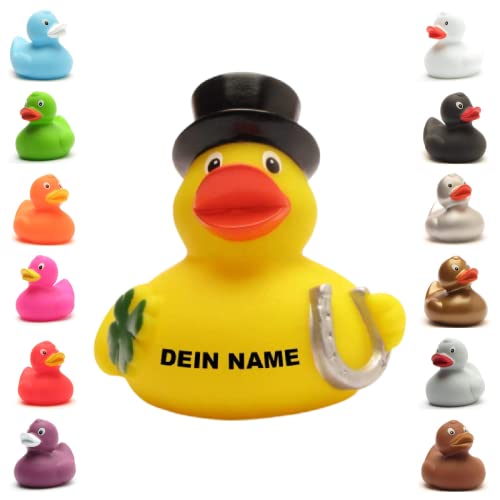 Badeente - personalisierbar (Glücksbringer Ente) von Duckshop