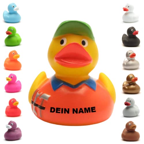 Badeente - personalisierbar (Hausmeister Ente) von Duckshop