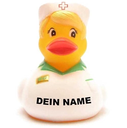 Badeente - personalisierbar (Krankenschwester Ente) von Duckshop