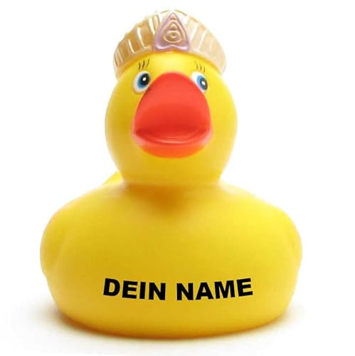 Badeente - personalisierbar (Prinzessin Ente) von Duckshop