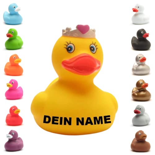 Badeente - personalisierbar (Prinzessin Ente) von Duckshop