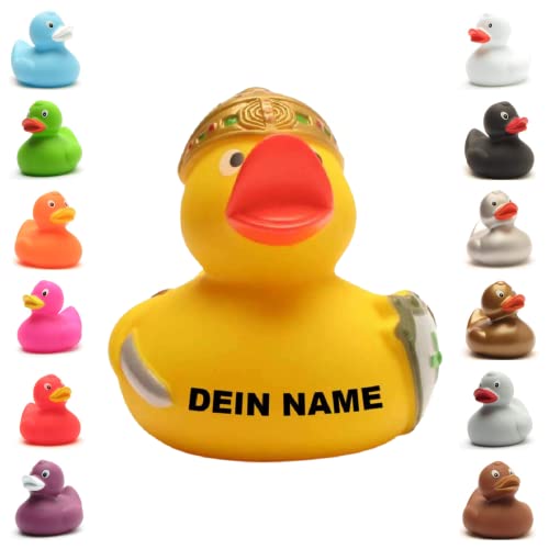 Badeente - personalisierbar (Ritter Ente) von Duckshop