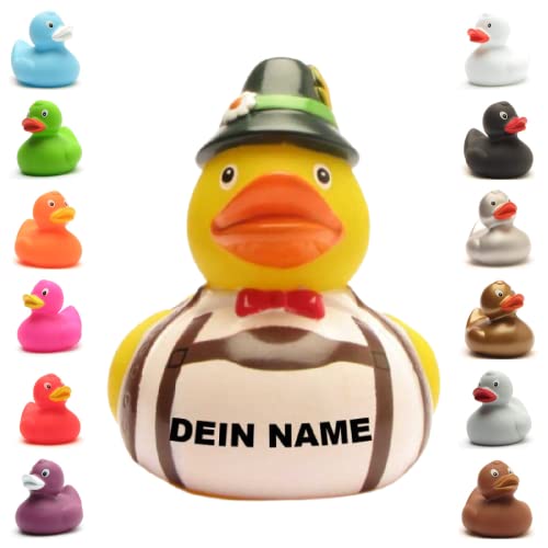 Badeente - personalisierbar (Sepp Ente) von Duckshop