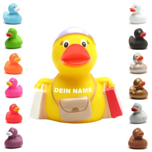 Badeente - personalisierbar (Shopping-Queen Ente) von Duckshop