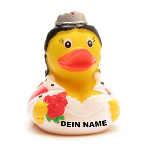 Badeente - personalisierbar (Sissi Ente) von Duckshop