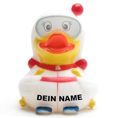 Badeente - personalisierbar (Skihaserl Ente) von Duckshop