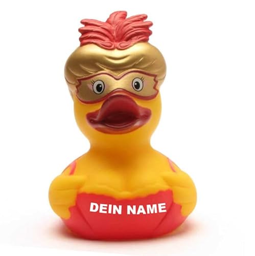 Badeente - personalisierbar (Venezianischer Karneval Ente) von Duckshop