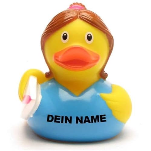 DUCKSHOP Badeenten - personalisierbar (Ente Surfer Girl) von Duckshop