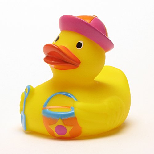 DUCKSHOP I Badeente Sandkasten I Quietscheente I L: 7,5 cm von Duckshop