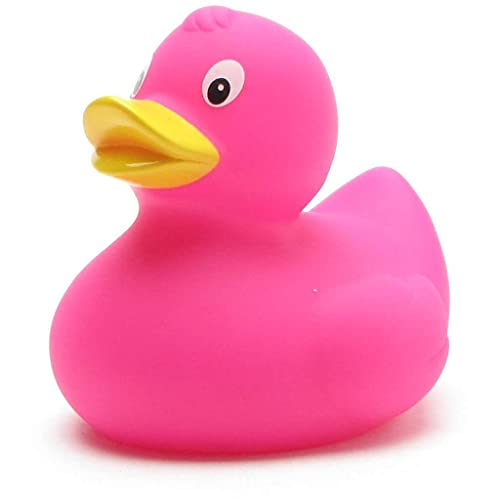 Duckshop Badeente Renate pink I Quietscheente I L: 8,5 cm von Duckshop