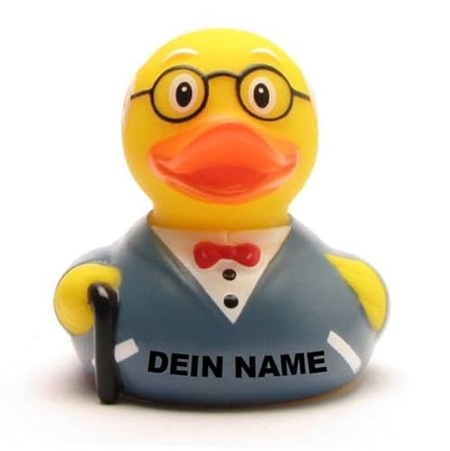 Duckshop Badeenten - personalisierbar (Ente Opa) von Duckshop