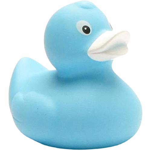 Duckshop Heike Badeente - hellblau I Quietscheente I L: 8 cm von Duckshop