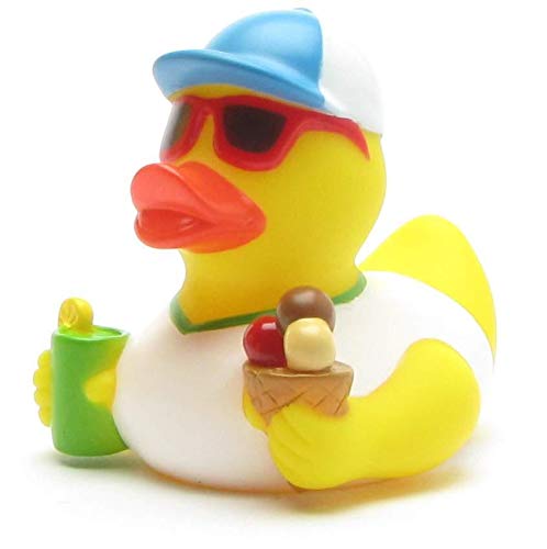 Duckshop Holliday Badeente I Quietscheente I L: 8 cm von Duckshop