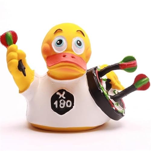 Duckshop I Badeente Darts I Quietscheente L 8cm I Quietscheentchen I Geschenk für Sport-Fans I Präsent Sammler Duckshop I Badeente Darts I Quietscheente L 8cm I Quietscheentchen I Geschenk für Sport-Fans I Präsent Sammler von Duckshop