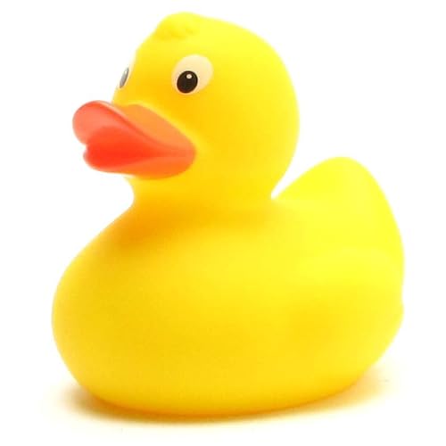 Duckshop I Badeente Malina Gelb – Der Klassiker unter den Quietscheenten I Quietscheentchen I L: 8,5 cm I Geschenk Kinder I Geschenk Sammler von Duckshop