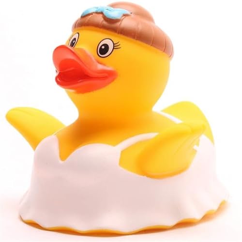 Duckshop I Quietscheente Ballerina I Badeente I L: 9 cm I Geschenk für Ballettänzer von Duckshop