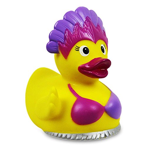 DUCKSHOP I Samba-Tänzerin Badeente I Quietscheente I L: 7,5 cm von Duckshop