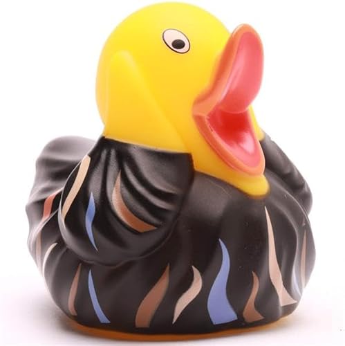 Duckshop I Scream Badeente I L10cm I Quietscheente I Quietscheentchen I Geschenk für Kunstliebhaber I von Duckshop