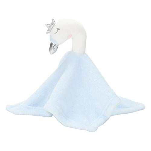 Duckshop Minifeet Schnuffeltuch Schmusetuch Schwan hellblau von Duckshop