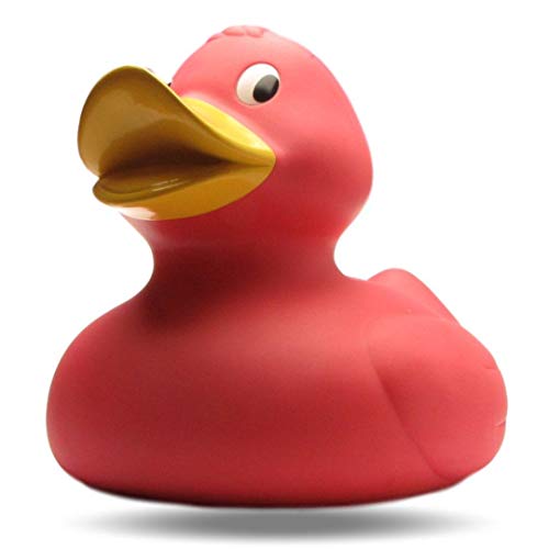 Duckshop XXL-Badeente Eva - rot I Quietscheente I L: 31 cm von Duckshop