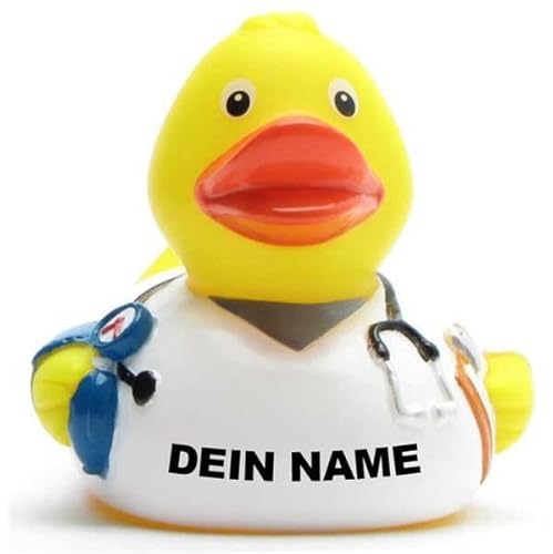 DUCKSHOP Badeenten - personalisierbar (Krankenpfleger Ente) von Duckshop
