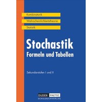 Duden Formeln und Tabellen. Stochastik Sekundarstufen I und II. RSR von Duden Schulbuch