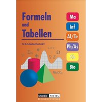 Formeln und Tabellen für die Sekundarstufen I und II von Duden Schulbuch