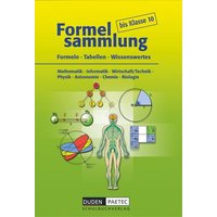 Formelsammlung bis Klasse 10 von Duden Schulbuch