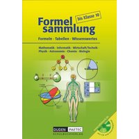 Formelsammlung bis Klasse 10 mit CD-ROM von Duden Schulbuch