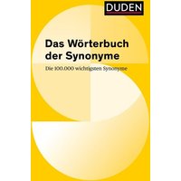 Duden – Das Wörterbuch der Synonyme von Duden ein Imprint von Cornelsen Verlag GmbH