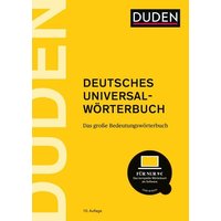 Duden – Deutsches Universalwörterbuch von Duden ein Imprint von Cornelsen Verlag GmbH