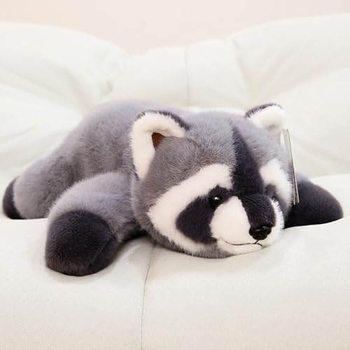 Beschwerte Stofftiere des Roten Pandas, 11 Zoll beschwerte Stofftiere der Panda-Kollektion, superweiches rotes Panda-Plüschkissen, Plüschpuppen, Schlafkissen for Kinder, Jungen, Mädchen(Raccoon,11") von Duduoaw