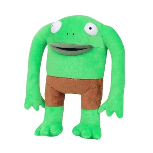 Duduoaw Smile Friends Staffel 2 Plüschtiere Smiling Friend Plüsch, for Kinder, TV-Filmfans und Enthusiasten, Kuscheltierkissen, Smiling Friends Plüsch(Mr. Frog) von Duduoaw