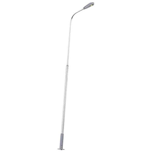 Duendhd 20 StüCk Modell Bahn 10 cm Laternen Pfahl StraßEn Laternen HO Maß Stab 1:87 LED 3V WiderstäNde LQS08 Single Kopf von Duendhd