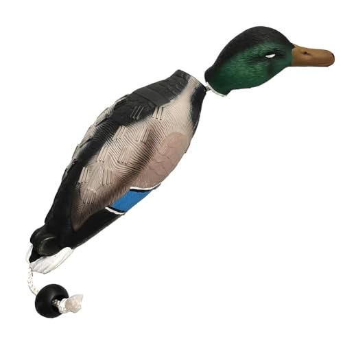 Duendhd Die Duck Duck Stoßstange imitiert das Stoßstangenspielzeug der Toten Ente für Dressurwelpen oder erwachsene Jagdhunde von Duendhd