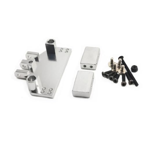 Duendhd Für Mn86 Mn128 Rc Upgrade Teile Auto Servo Halterung Verbindungsstangen Set Zubehör Teile Silber von Duendhd