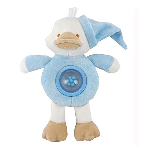 Duffi Baby Rassel Patito, 100% Polyester, Blau Master Baby Home, S.L. 0755-12 von Duffi Baby