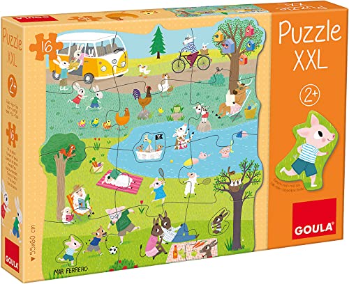 Goula D53427 - Puzzle XXL - EIN Tag auf dem Land Goula D53427 - Puzzle XXL - EIN Tag auf dem Land von Dujardin