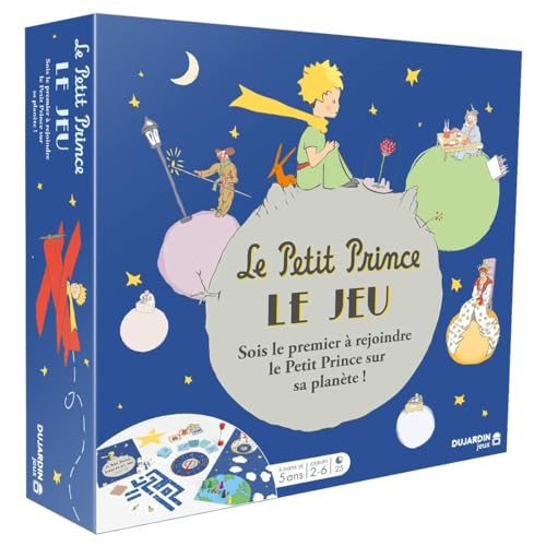 Jumbo DUJARDIN – Der kleine Prinz – Brettspiel für Kinder – Gesellschaftsspiel für Familie – ab 5 Jahren – 2 bis 6 Spieler Jumbo DUJARDIN – Der kleine Prinz – Brettspiel für Kinder – Gesellschaftsspiel für Familie – ab 5 Jahren – 2 bis 6 Spieler von Dujardin