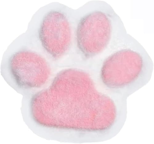 Dujuanus Cat Paw Squishy Big, Katzenpfoten Squeeze Quetschspielzeug, Riesiges Squishy-Spielzeug zum Stressabbau, Entspannungsspielzeug Katzenpfoten-Quetschbälle (Weiß) von Dujuanus