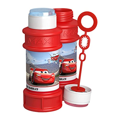 DULCOP - Bubble Cars - Seifenblasen - 175 ml - 047026B - Rot - Kunststoff - Offizielle Lizenz - Kinderspielzeug - Outdoor-Spiel - Ab 3 Jahren von Dulcop